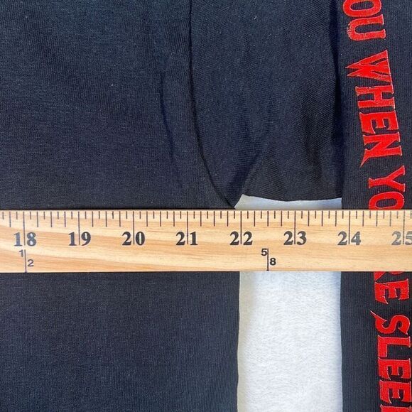 Megadeth limited release flaming winter skull long‎ sleeve Shirt NWOT Men Large - Picture 2 of 7